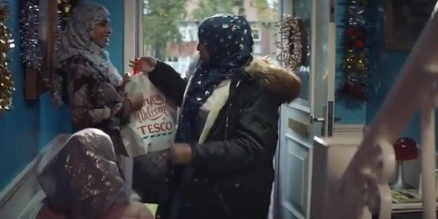 Noel reklamına Müslümanları katınca tepki gördüler