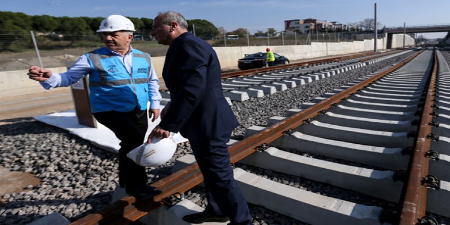 Gebze-Halkalı Banliyö Hattı çalışmaları devam ediyor