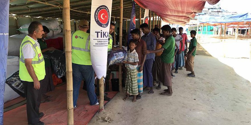TİKA'dan Bangladeş'teki Arakanlı Müslümanlara yardım
