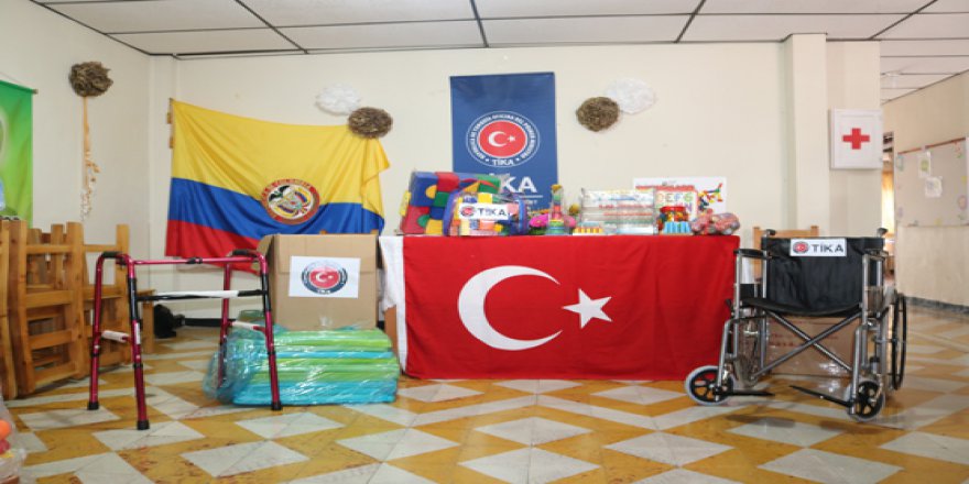 TİKA'dan Kolombiya'daki engelli çocuklara destek
