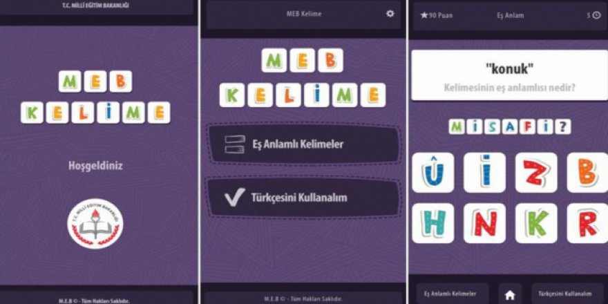 MEB'den öğrencilerin eğitimlerine 'oyun'lu destek