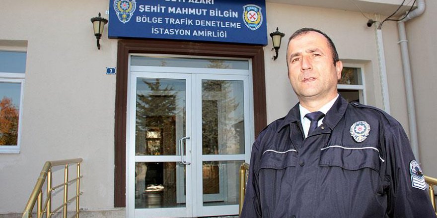 Şehidin ismi babasının görev yaptığı amirliğe verildi