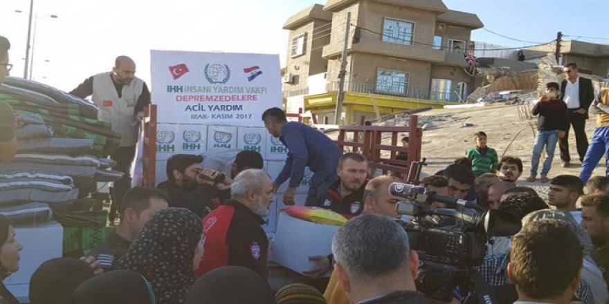 İHH Irak'taki depremzedelere yardım dağıttı