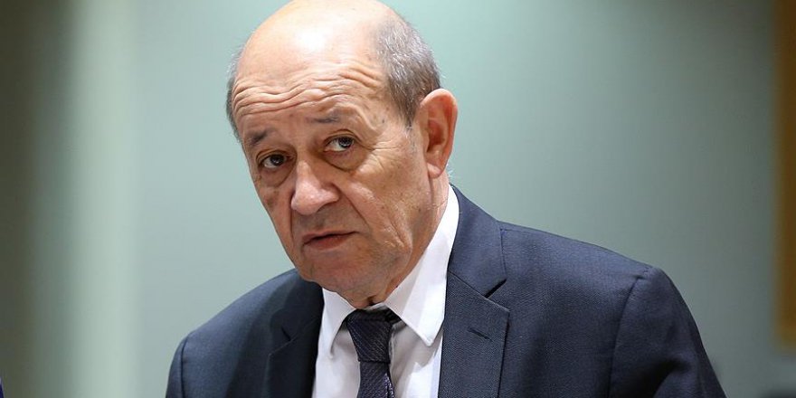 Fransa Dışişleri Bakanı Le Drian, Hariri ile görüştü