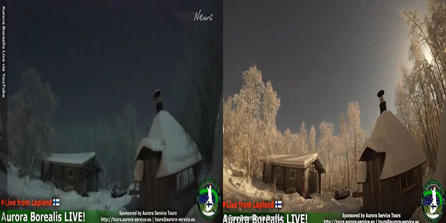 Finlandiya'ya düşen meteor ile gece gündüze döndü