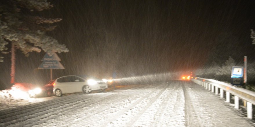 Bu illere mevsimin ilk karı yağdırıldı