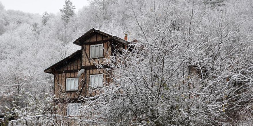 Karadeniz bölgesinde kar yağışı etkili oluyor