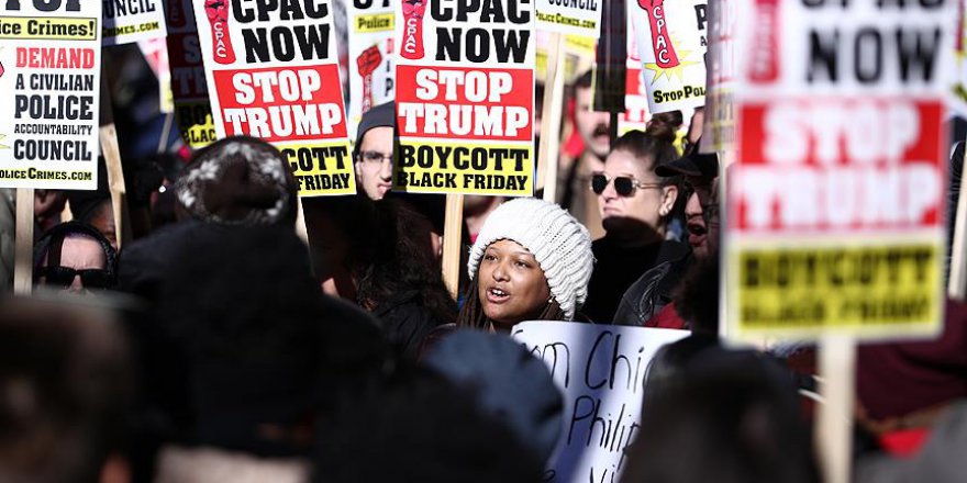 ABD'de 'Kara Cuma' protestosu