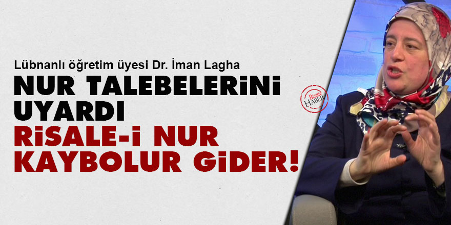 Nur talebelerini uyardı: Risale-i Nur kaybolur gider!
