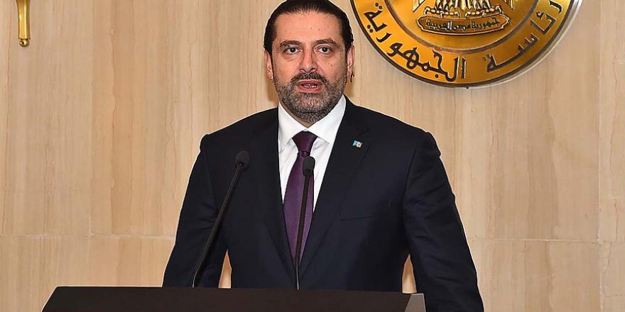 Hariri'den 'Görevimin başındayım' açıklaması