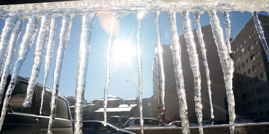 Doğu Anadolu'da sıcaklıklar sıfırın altında