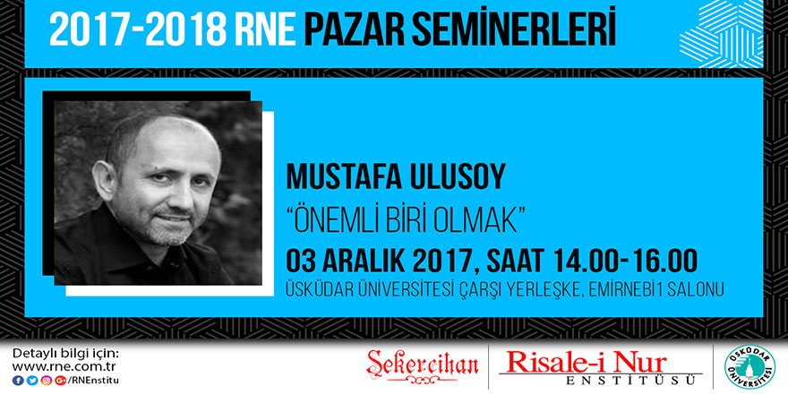 Mustafa Ulusoy’dan ‘Önemli Biri Olmak’ semineri