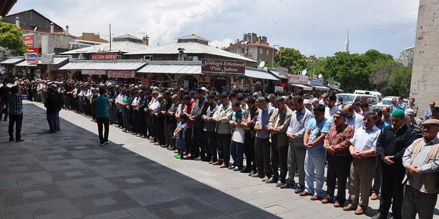 Mısır'daki cami saldırısında ölenler için Konya'da gıyabi cenaze namazı