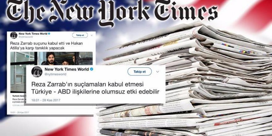 NYT 'Türkçe Twitter paylaşımlarının' gerekçesini açıklayamadı