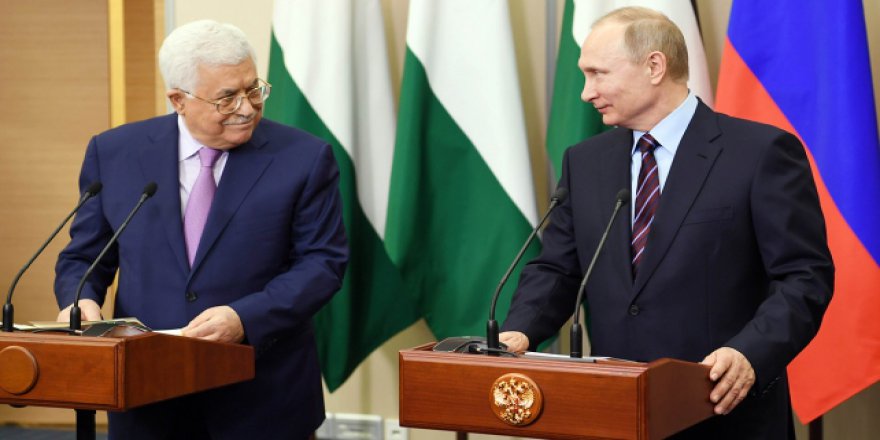 Putin'den Filistin Devlet Başkanı Abbas'a mesaj