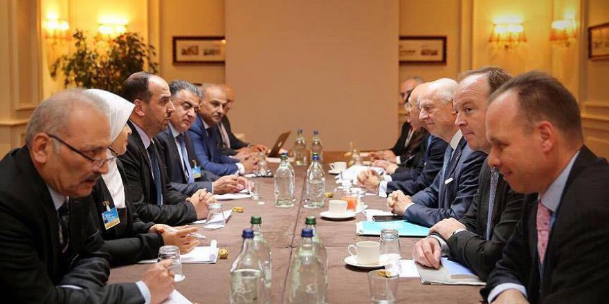 Suriye muhalefetinden Cenevre 8 görüşmeleri açıklaması