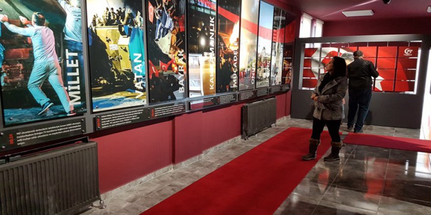 Şehit Halisdemir'in anıları kültür merkezinde yaşatılıyor