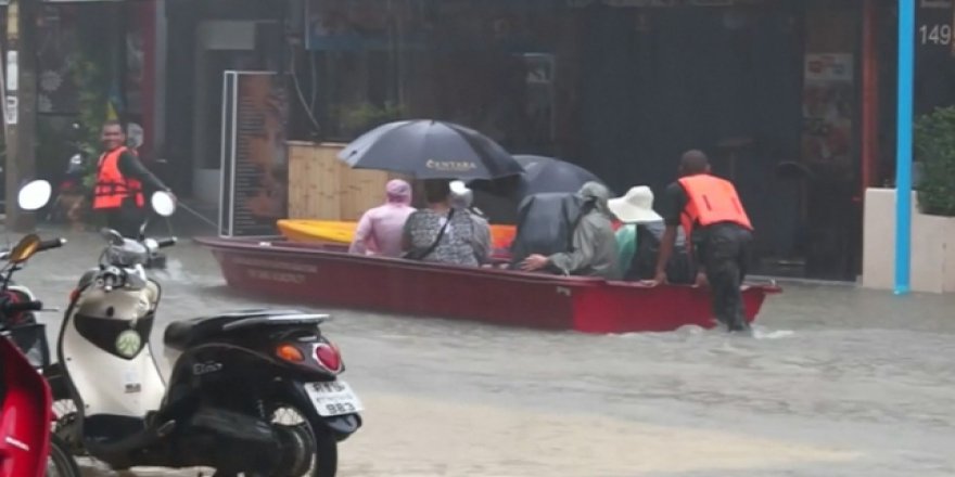 Tayland'da selden 805 binden fazla kişi etkilendi