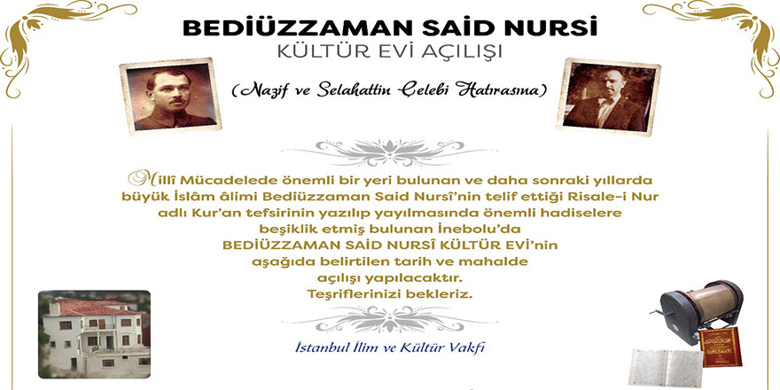 İnebolu Kültür Evi'nin açılışı canlı yayınla TV111'de!