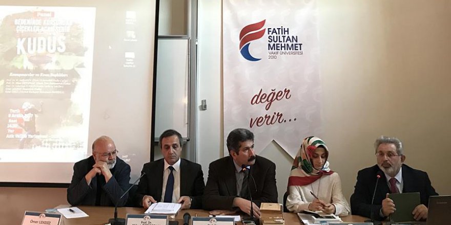 "Osmanlı, Kudüs'ü almadan 100 yıl önce bölgede vakıf kurdu"