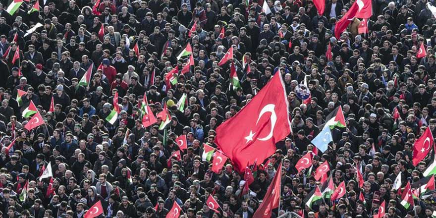 'Kudüs İslam'ındır' mitingi düzenlendi