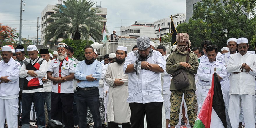 ABD'nin Kudüs kararı Endonezya’da protesto edildi