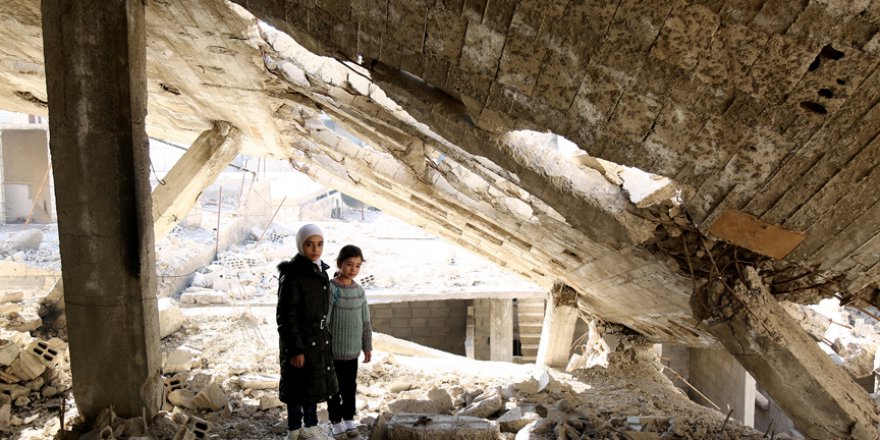 Halep'ten sonra Doğu Guta'nın sesini de çocuklar duyuruyor