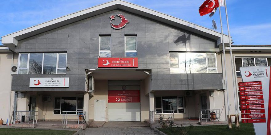 Edirne'de göçmenlere yardım eli