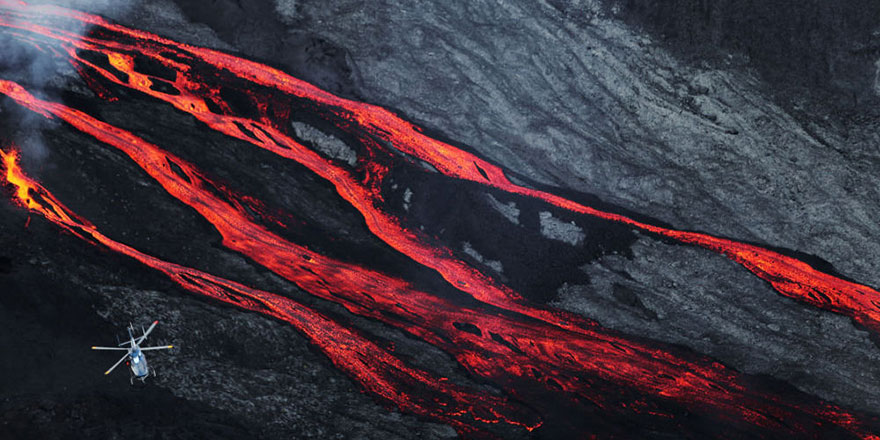 Amerika alttan da yanmaya başladı: Hızla ilerleyen dev magma