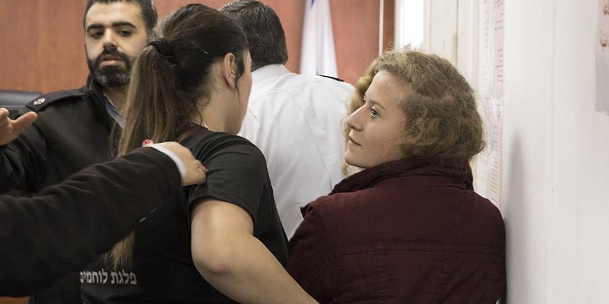 Filistinli kızın gözaltı süresi uzatıldı