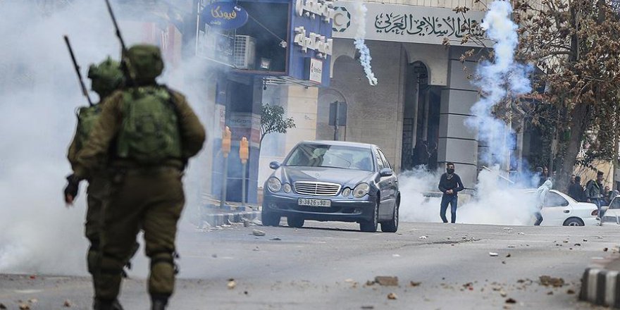 Batı Şeria’da İsrail askerleri gerçek mermiyle müdahale etti