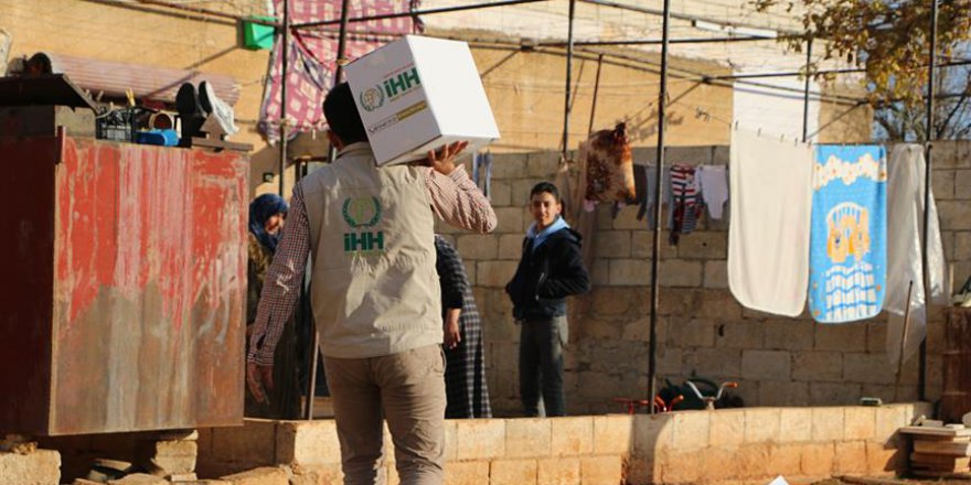 İHH'nın Suriye'ye insani yardımları sürüyor