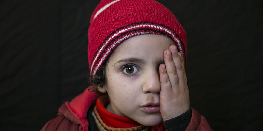 Halepli yetimlerden Kerim bebeğe destek