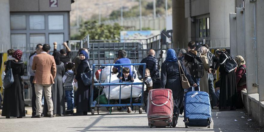 Türkiye'deki Suriyelilerden 75 bini ülkesine döndü