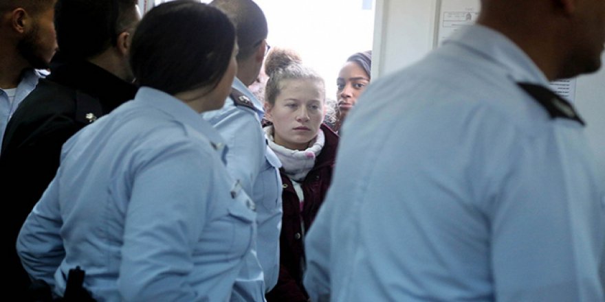 Filistinli Temimi işgalci İsrail mahkemesinde bağırdı: Kahrolsun işgal gücü!