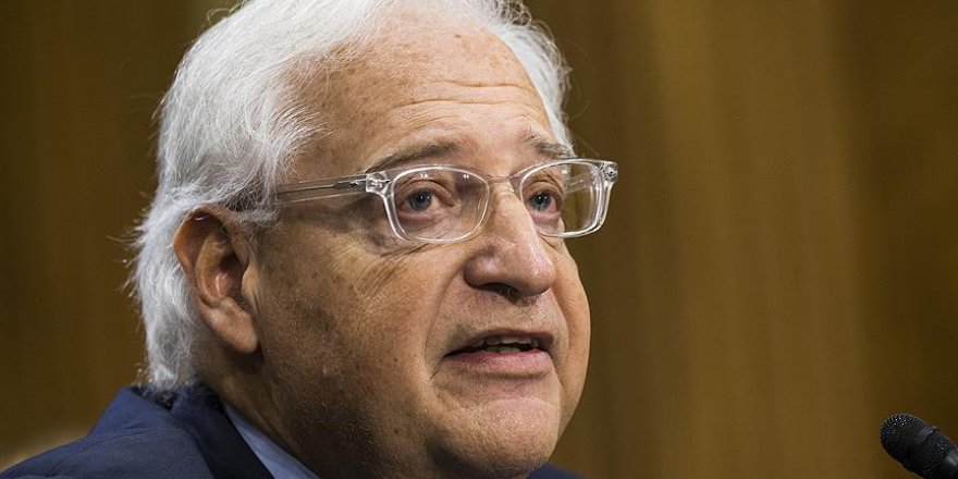 ABD'nin İsrail Büyükelçisi'nden ülkesinin Dışişleri Bakanlığına çağrı