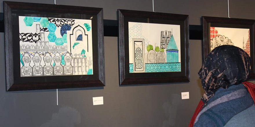 'İstanbul'u Hissetmek' isimli illüstrasyon sergisi açıldı