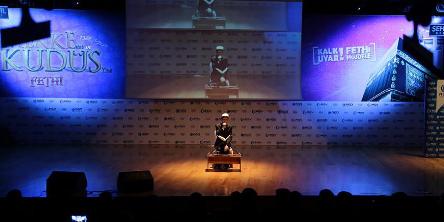 Gaziantep'te 'Mekke'nin Fethi ve Kudüs Gecesi' etkinliği