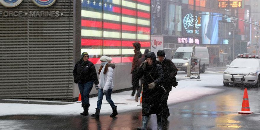ABD'de soğuklar nedeniyle ölenler var