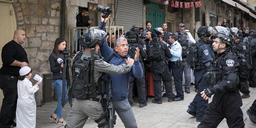 İsrail, 740 Filistinli gazetecinin hakkını ihlal etti