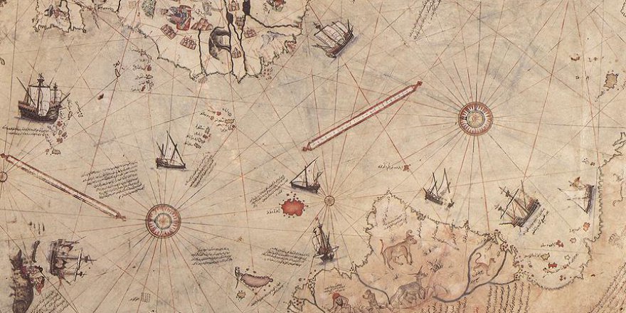 Piri Reis haritası kutuplarda pusula olacak