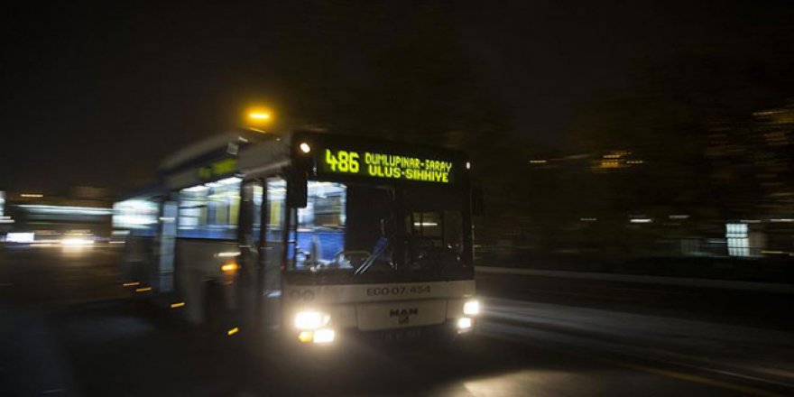 Ankara'da eczacılar için ücretsiz toplu taşıma kararı