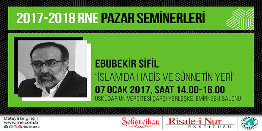 İslam’da Hadis ve Sünnetin Yeri Semineri