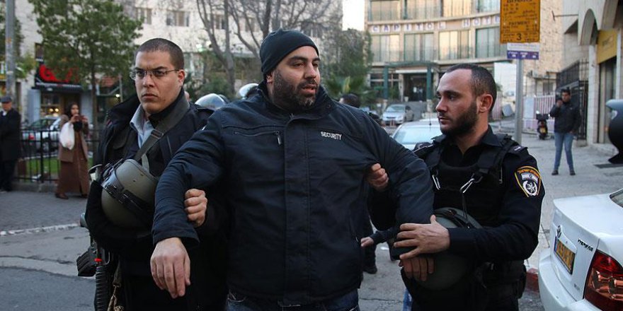 Kudüs'te göstericilere müdahale