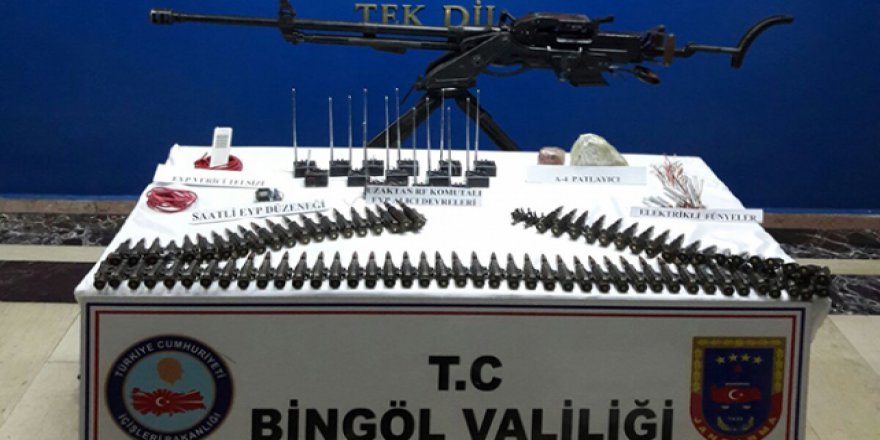 Bingöl'de PKK'nın kış üstlenmesine operasyon