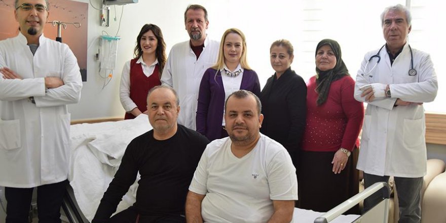 Baba oğul şekeri ameliyatla yendi