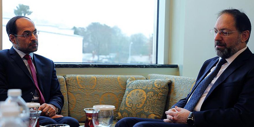 Erbaş, ABD'de Amerikan İslam İlişkileri Konseyi Başkanı ile görüştü