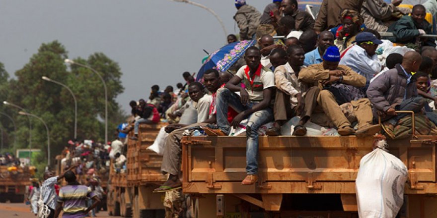 Orta Afrika'da çatışmalar nedeniyle 90 bin kişi yerinden oldu