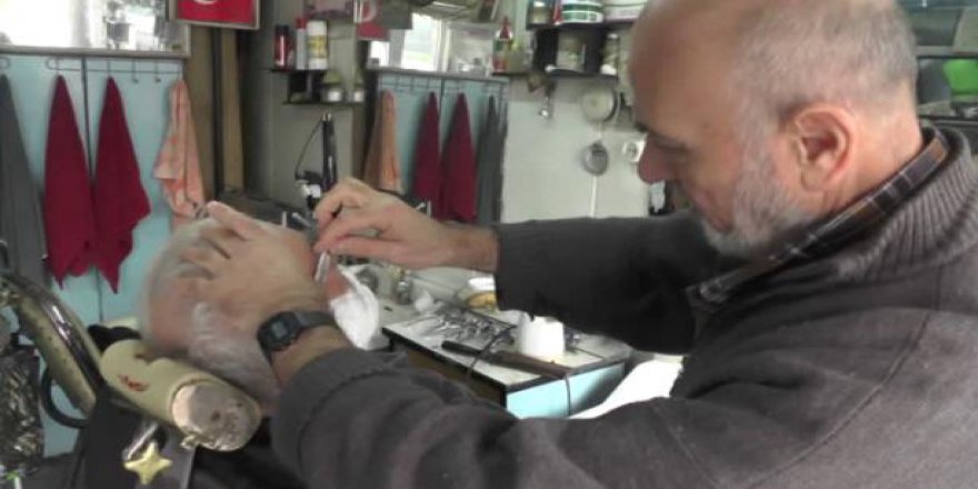 Manisa'nın 70 Yıllık berber dükkanı