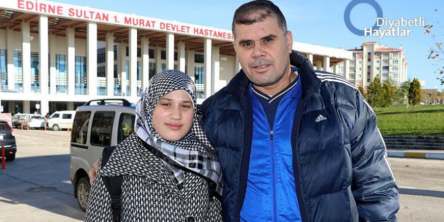 Suriyeli baba-kız Türkiye'de şifa buluyor